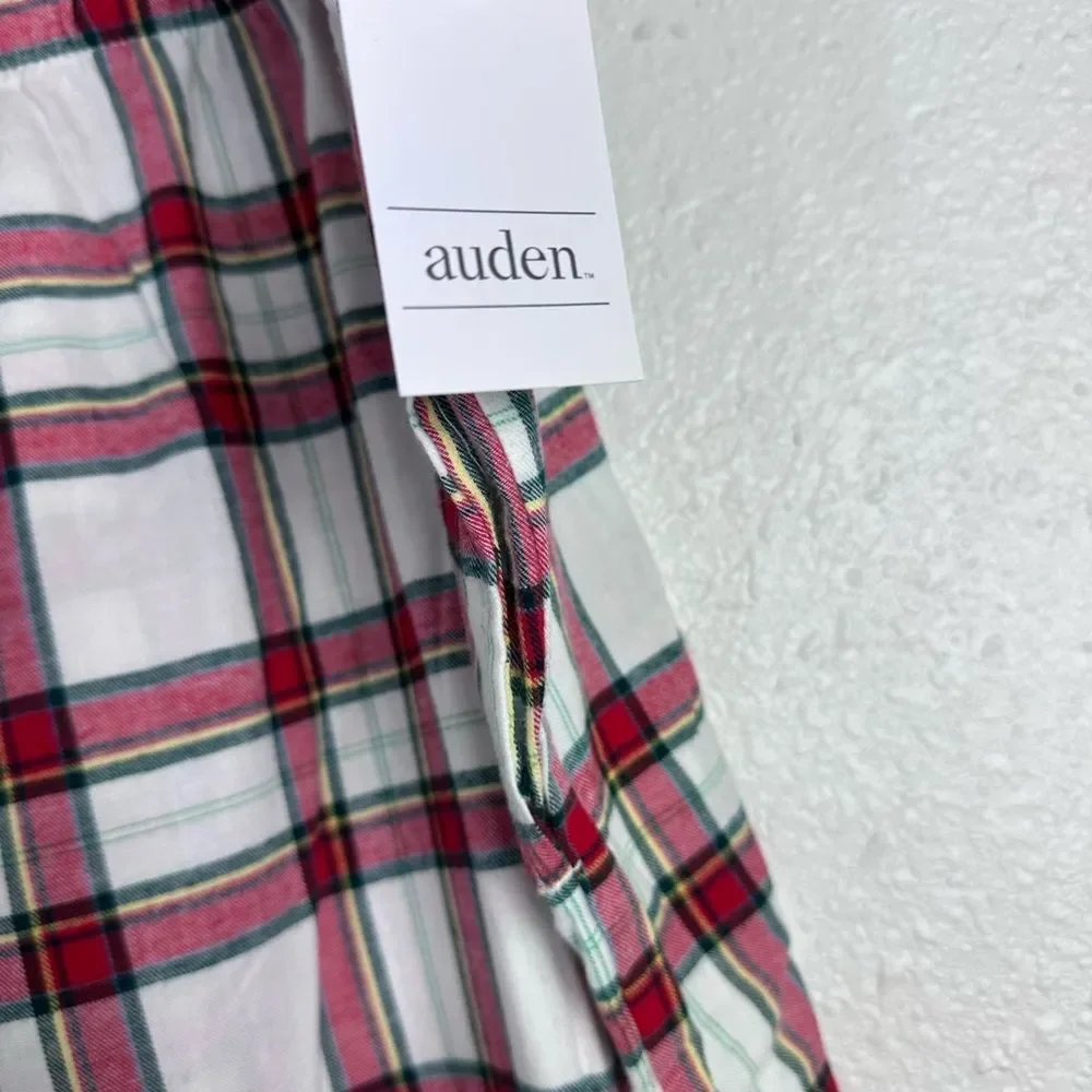 ⭐️Auden Tartan Plaid Pants in‎ Red and Green Size 4X